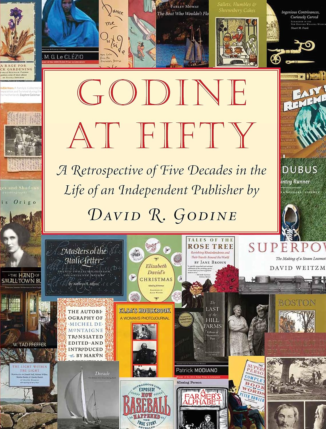 cover of Godine at Fifty